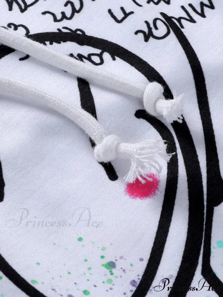 Graffiti Print Graceful Bodycon Maxi Dress