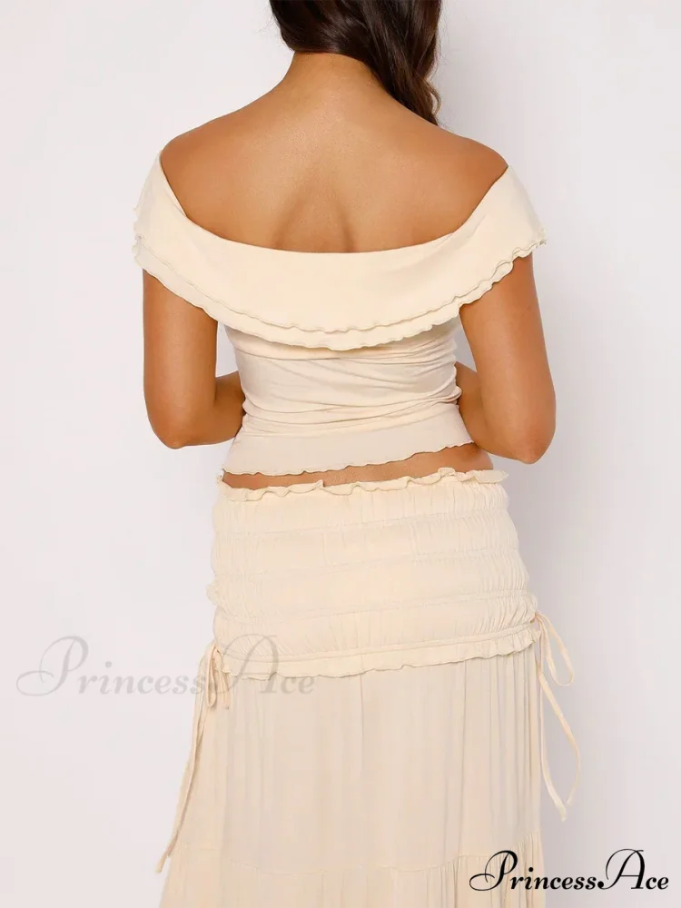 Green Cut Tie Crop Top croptop-250223