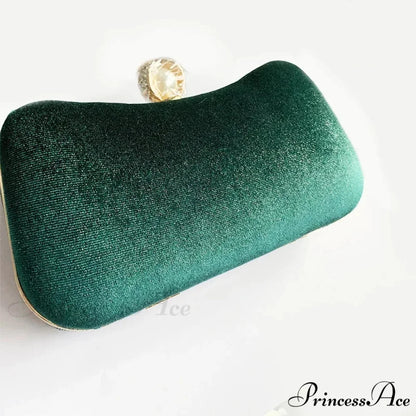 Green Retro Wedding Evening Clutch Purse clutchbag-250126