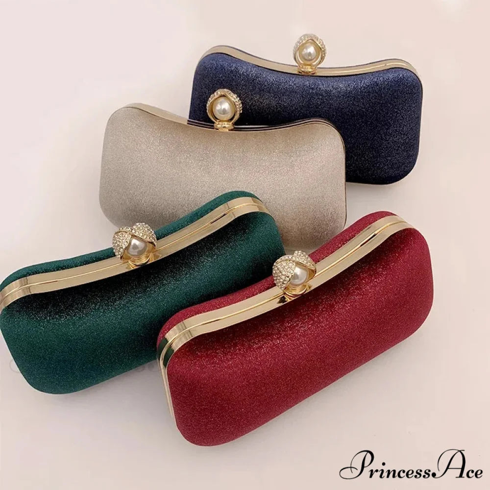 Green Retro Wedding Evening Clutch Purse clutchbag-250126