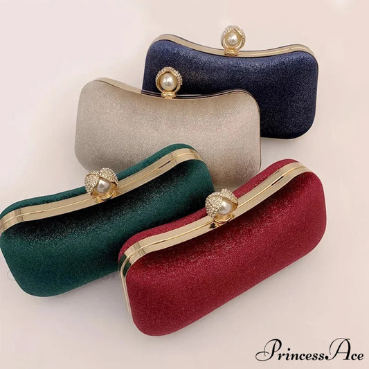 Green Retro Wedding Evening Clutch Purse clutchbag-250126
