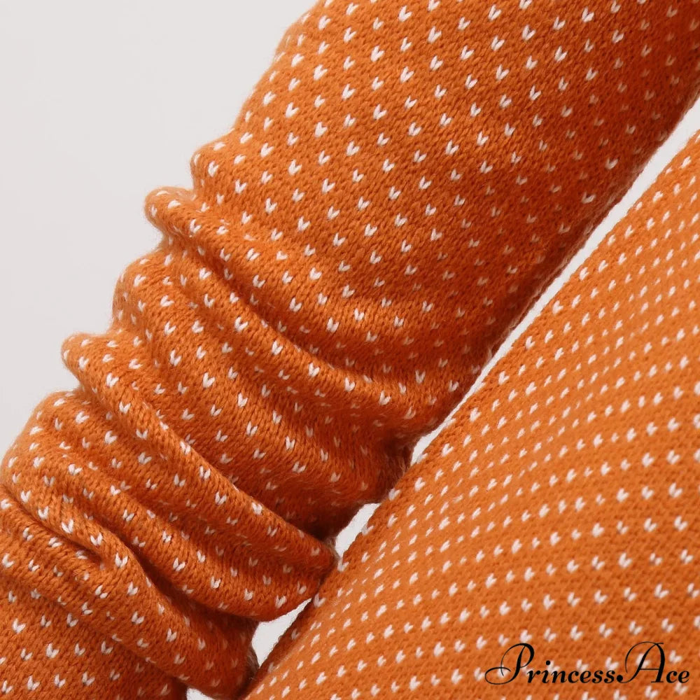 Halloween Cozy Y2K Oversized Warm Long Sleeve Comfortable Pullover Sweater