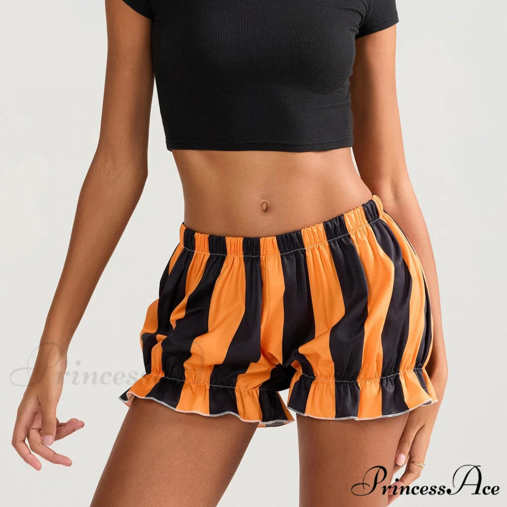 Halloween Line Elastic Waist Brief Orange / S short-250223