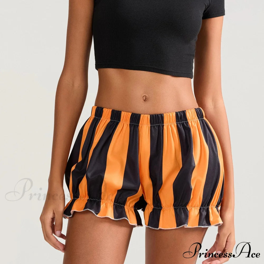 Halloween Line Elastic Waist Brief short-250223