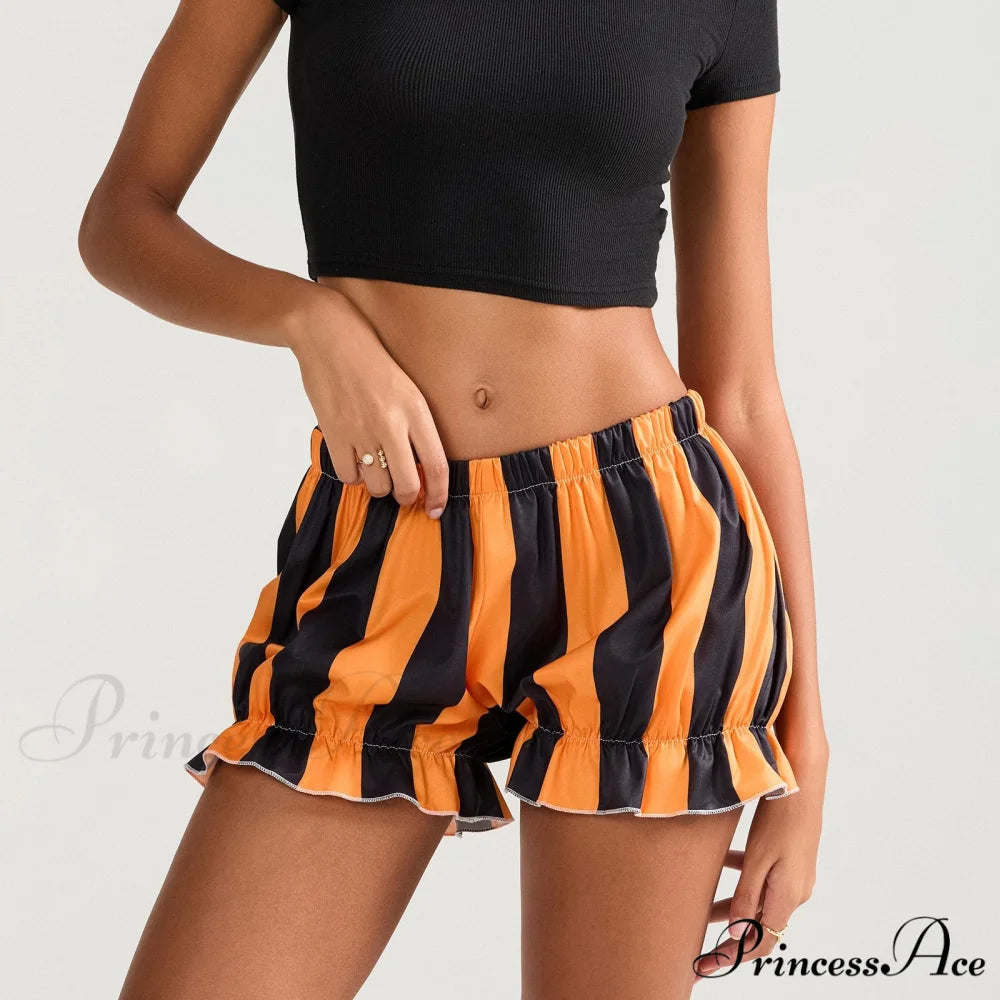 Halloween Line Elastic Waist Brief short-250223