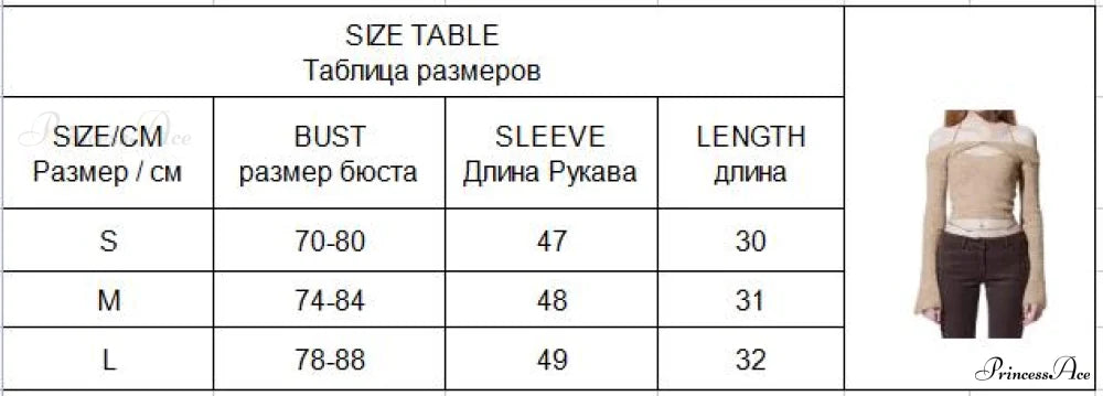 Halter 2 Crop Top T-Shirts Backless Arm Long Y2K Women’s Shoulder Piece Tanks Christmas Tees Off Tops Clothes
