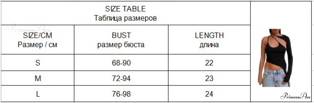 Halter 2 Crop Top T-Shirts Backless Arm Long Y2K Women’s Shoulder Piece Tanks Christmas Tees Off Tops Clothes