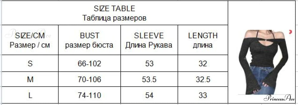 Halter 2 Crop Top T-Shirts Backless Arm Long Y2K Women’s Shoulder Piece Tanks Christmas Tees Off Tops Clothes