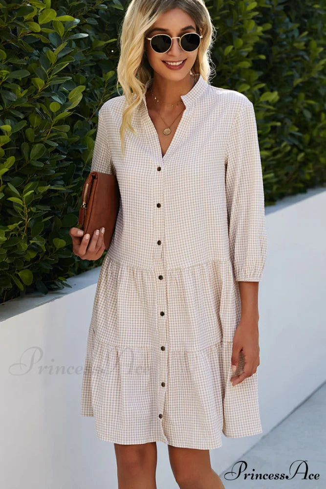 Halter Neck Polka Trendy Dot Print Casual Dress