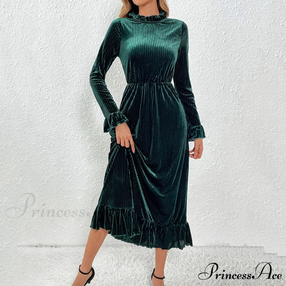 Halter Tassel Sequin Split Party V Neck Backless Cocktail Gown Prom Sexy Women’s Maxi Floor Length Dress