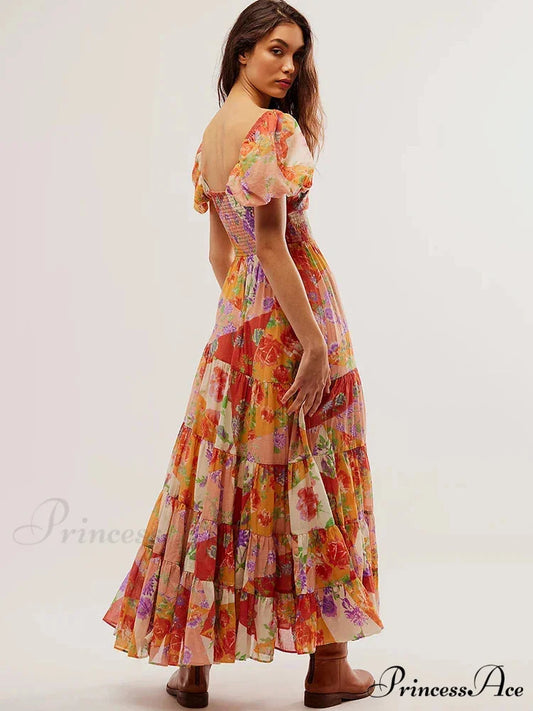 HAMMEL Elegant MAXI DRESS Print / S