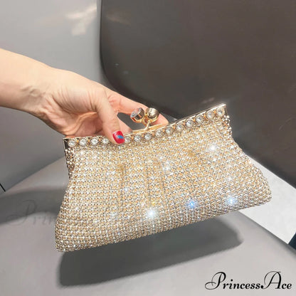 Handcrafted Sparkling Evening Clutch Purse Designer Bag clutchbag-250126