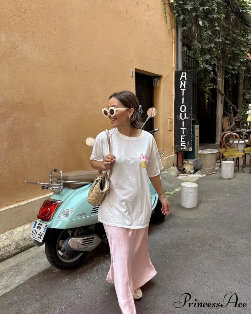 Harajuku Adorable Citrus Graphic T-shirt t-shirt-250223