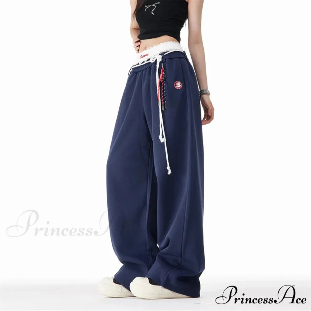Harajuku Baggy Wide-Leg Elevated Dance Pant pant-250223