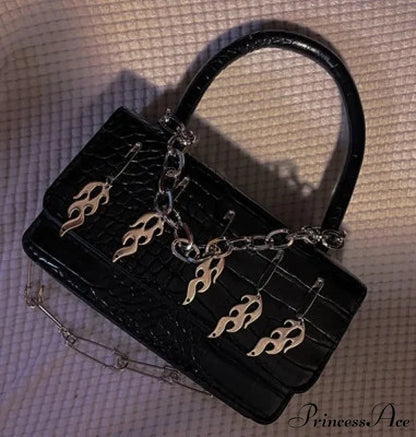 Harajuku Gothic Punk Spice Cross Spider Rabbit Dark Messenger Bag big style 6 / one size