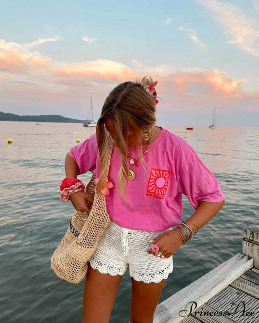 Harajuku Informal Summer Food T-shirt t-shirt-250223