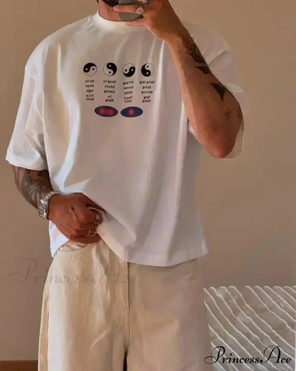Harajuku Informal Summer Food T-shirt white4 / S t-shirt-250223