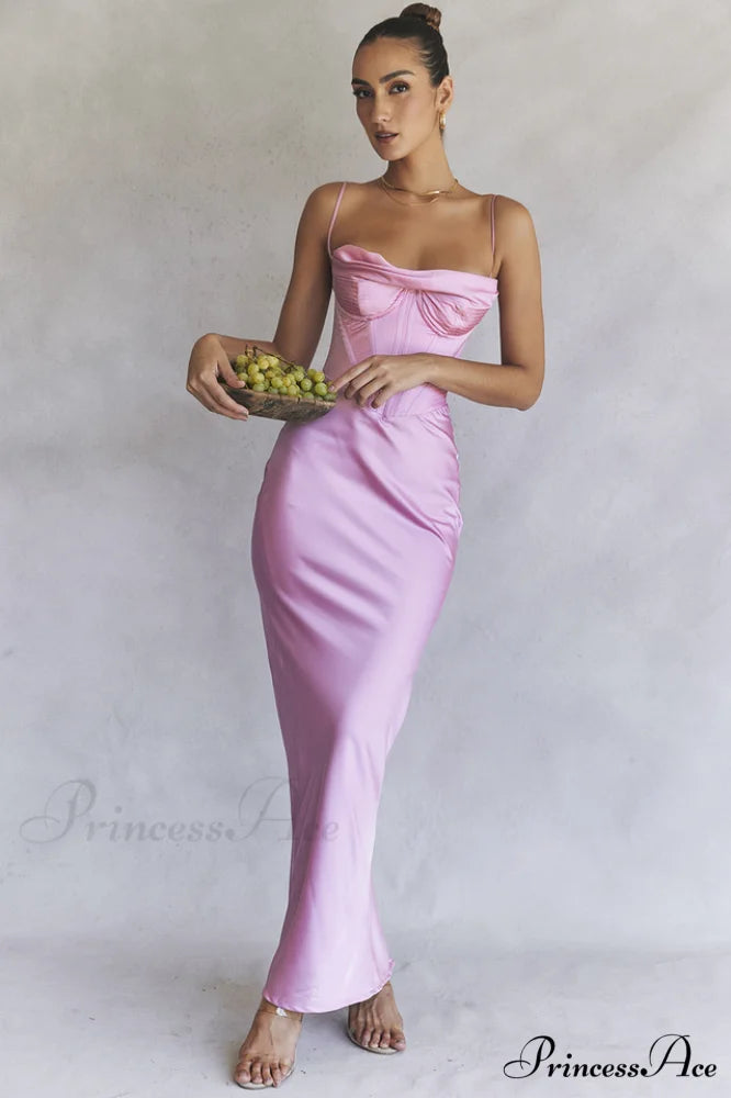 Herringbone Elegant Corset Dress