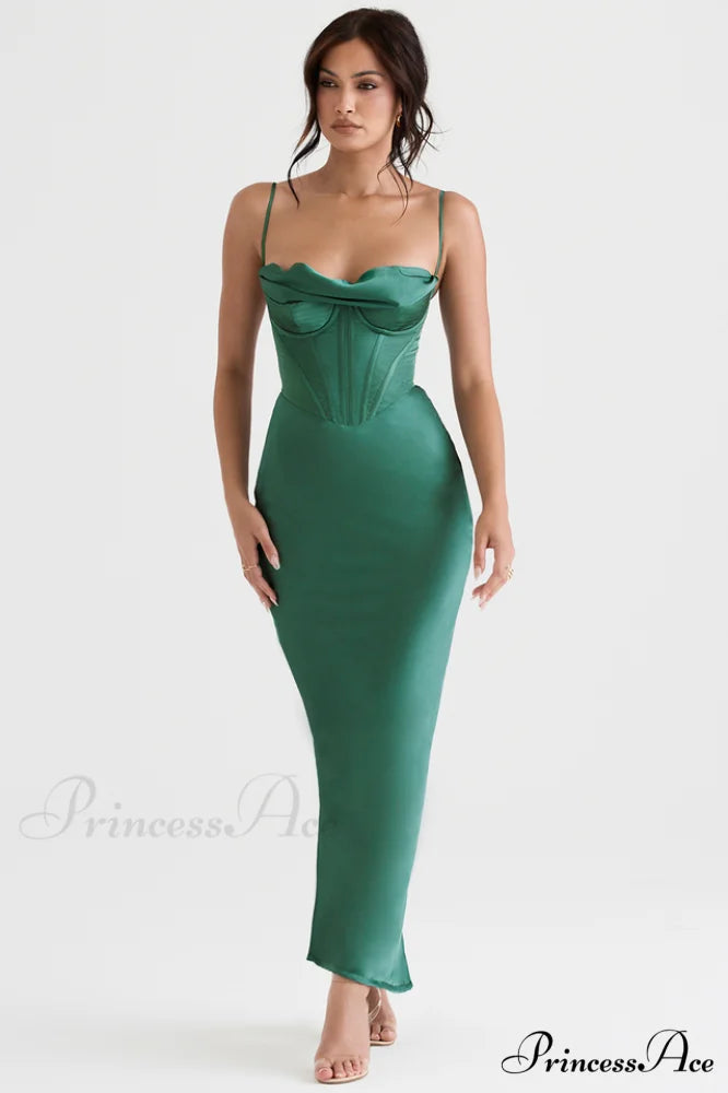 Herringbone Elegant Corset Dress