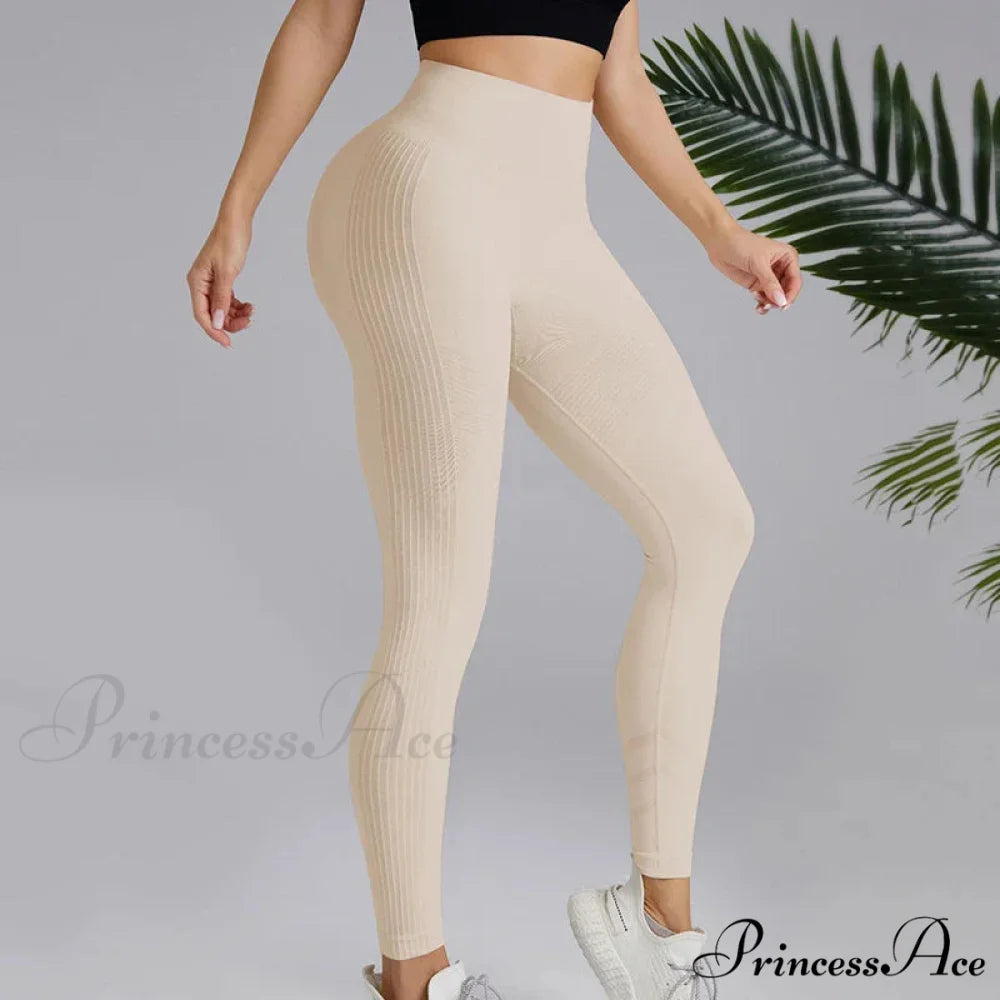 High Elastic Knitting Gym Workout Legging