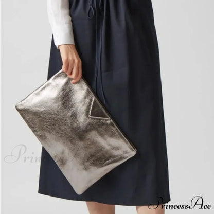 High-end Designer PU Leather Day Clutch Wristlet wristlet-250126