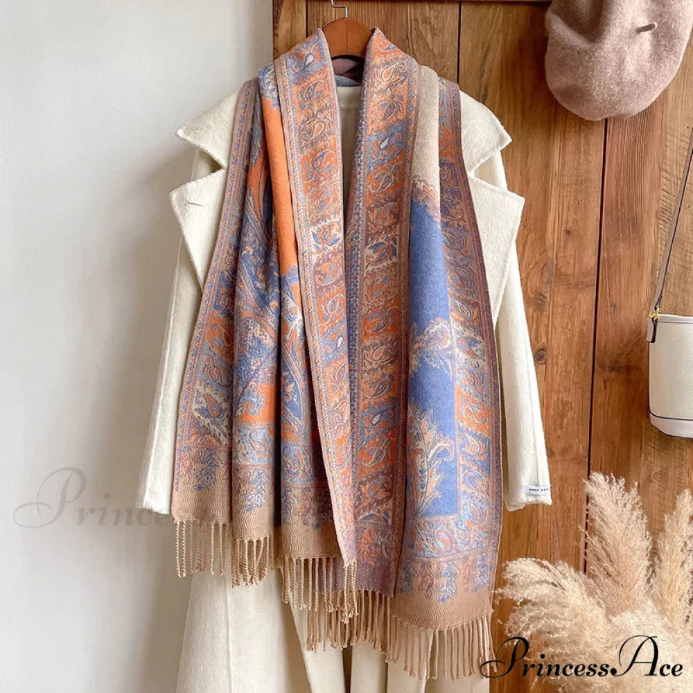 High-end Luxury Brand Winter Wrap Scarf scarf-241228
