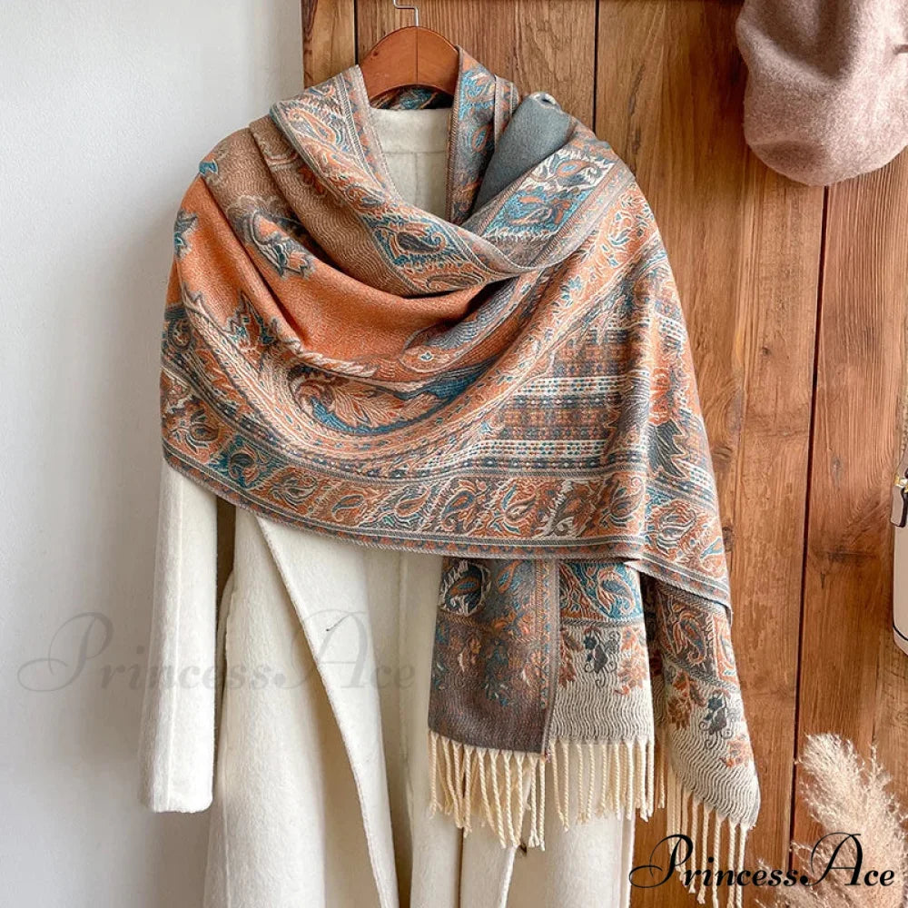 High-end Luxury Brand Winter Wrap Scarf scarf-241228
