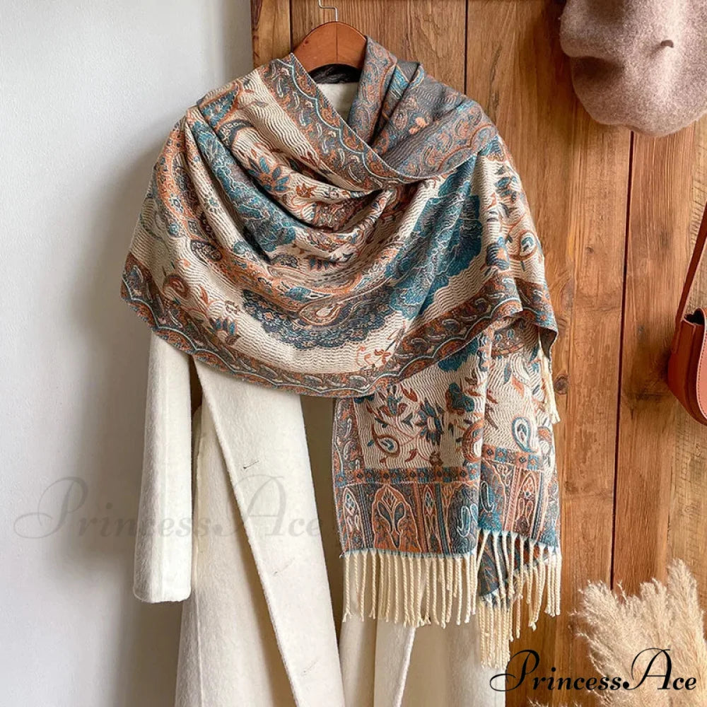 High-end Luxury Brand Winter Wrap Scarf Color10 scarf-241228