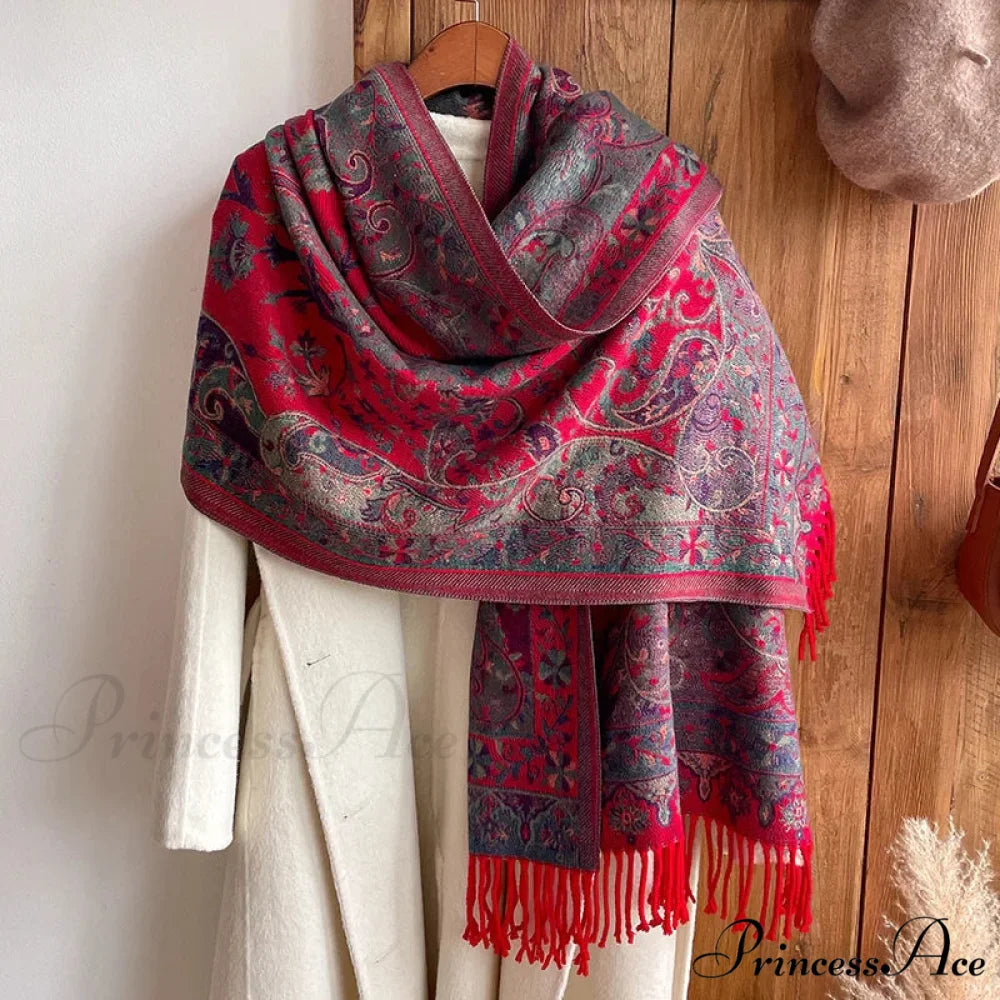 High-end Luxury Brand Winter Wrap Scarf Color16 scarf-241228