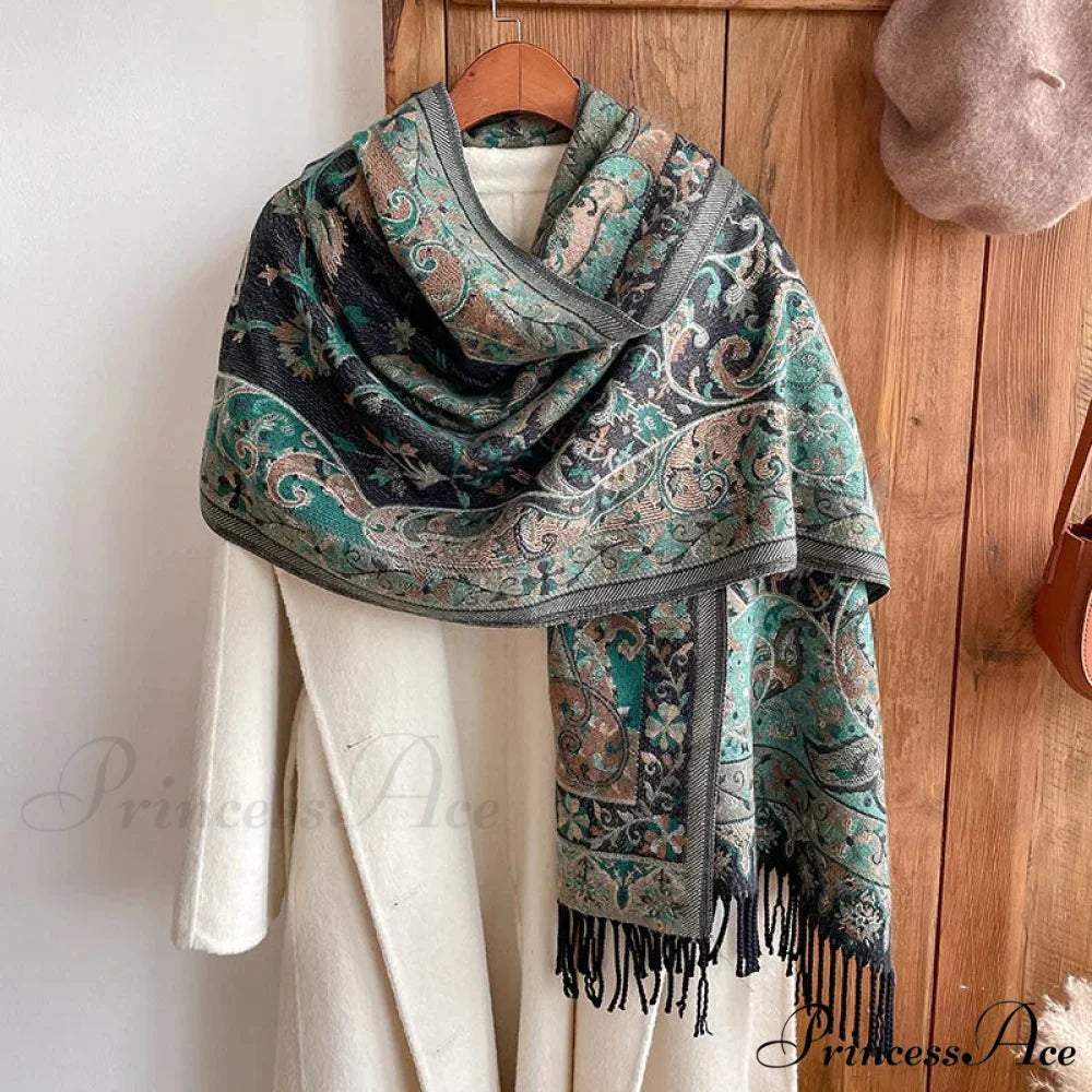 High-end Luxury Brand Winter Wrap Scarf Color17 scarf-241228