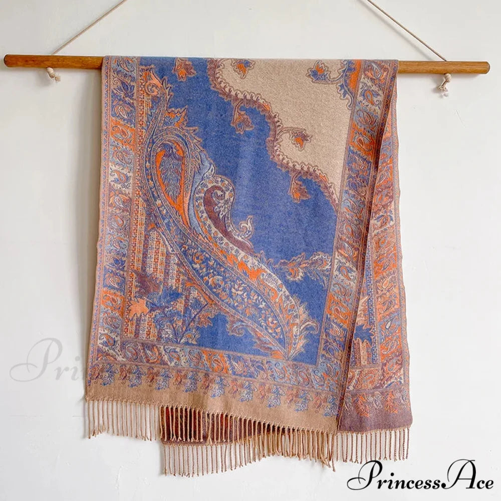 High-end Luxury Brand Winter Wrap Scarf Color3 scarf-241228