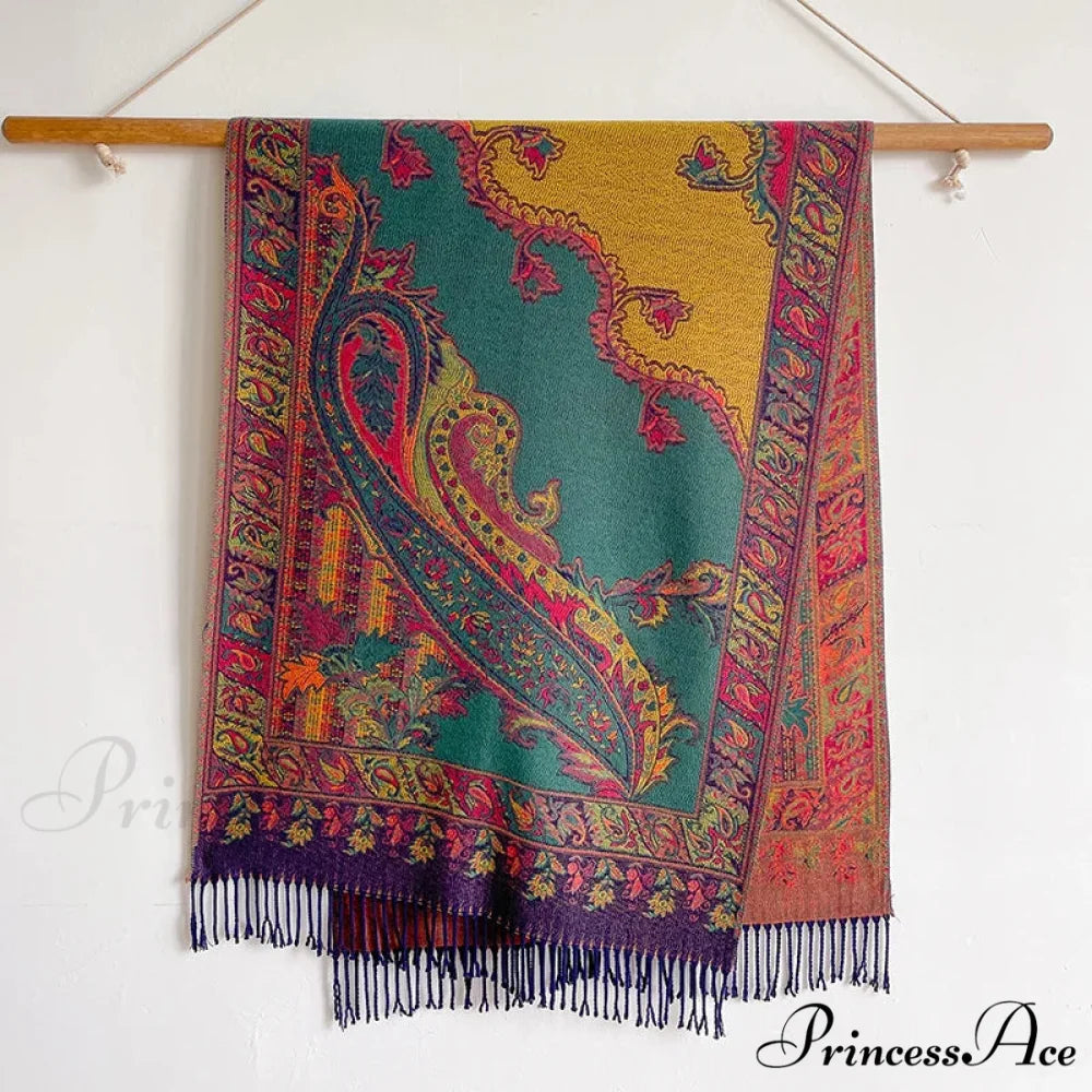 High-end Luxury Brand Winter Wrap Scarf Color4 scarf-241228