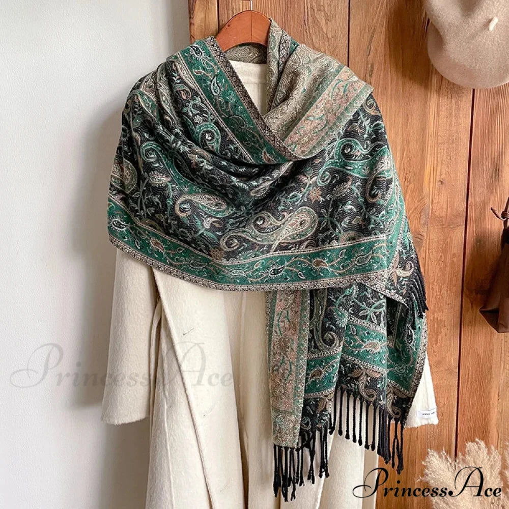 High-end Luxury Brand Winter Wrap Scarf Color5 scarf-241228