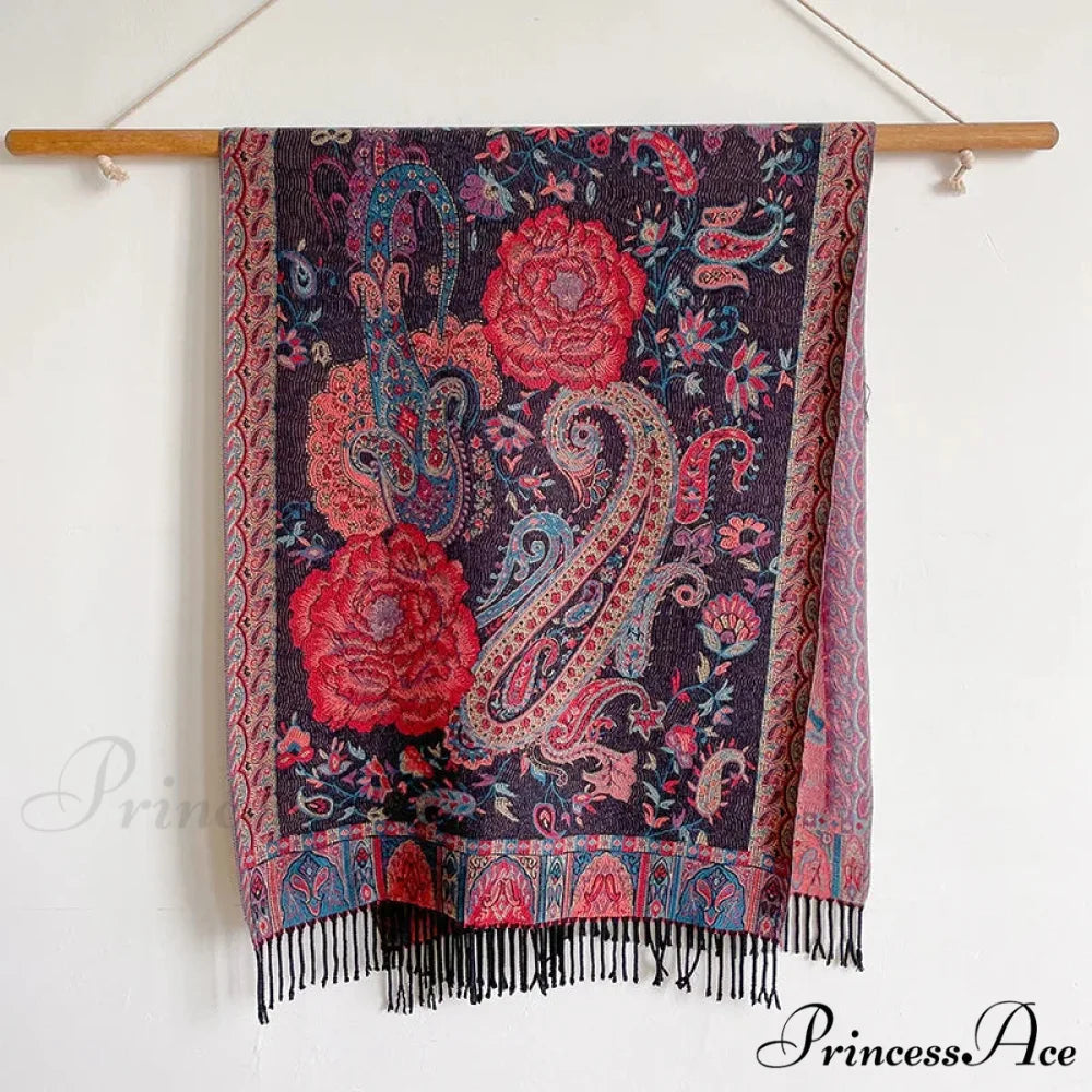 High-end Luxury Brand Winter Wrap Scarf Color9 scarf-241228