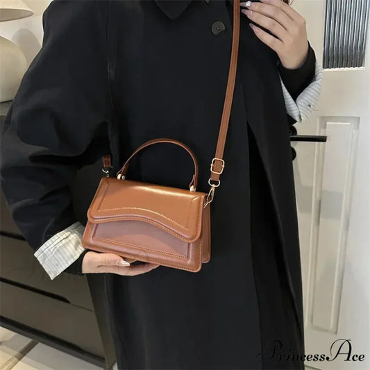 High-Grade PU Leather Petite Crossbody crossbody-250126
