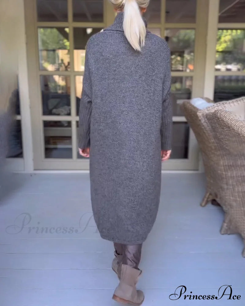 High Long Neck Pullover