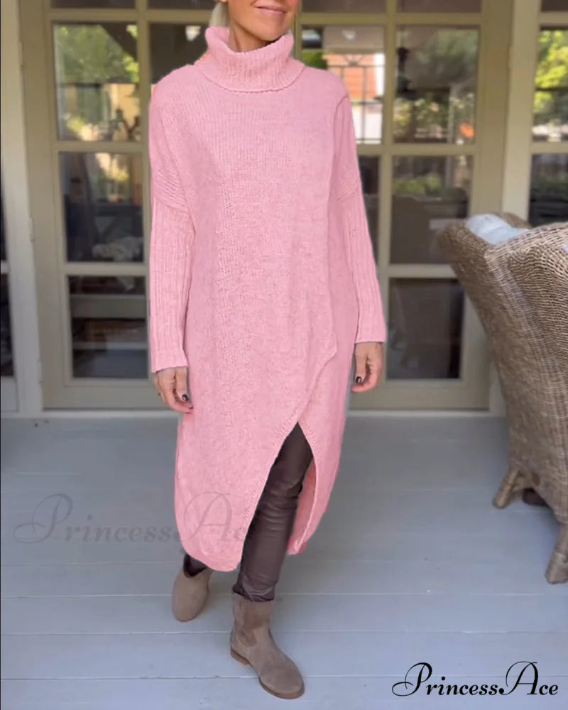 High Long Neck Pullover