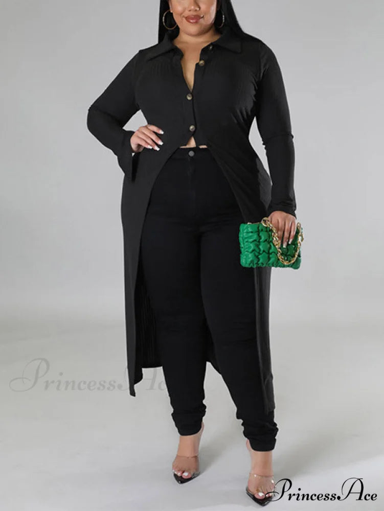 High Low Sequin Trendy Maxi Cocktail Dress Black / L