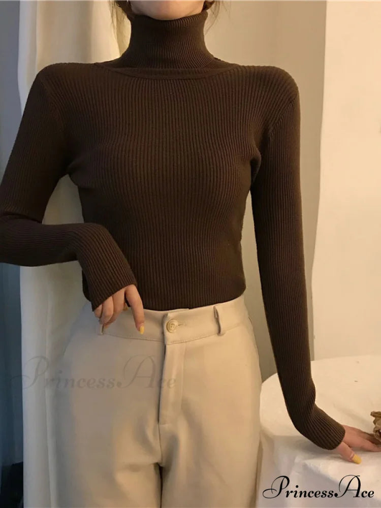 High Neck Bell Sleeve Sweater Wide Sophisticated Leg Pants Matching Set - Royal Blue