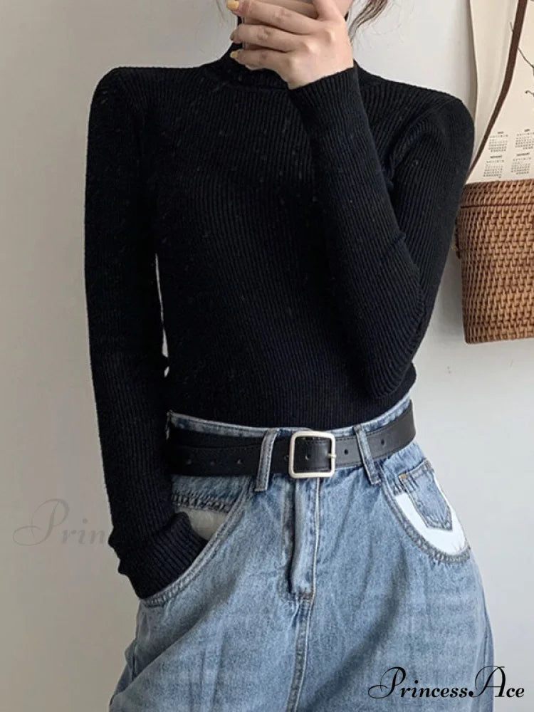 High Neck Bell Sleeve Sweater Wide Sophisticated Leg Pants Matching Set - Royal Blue