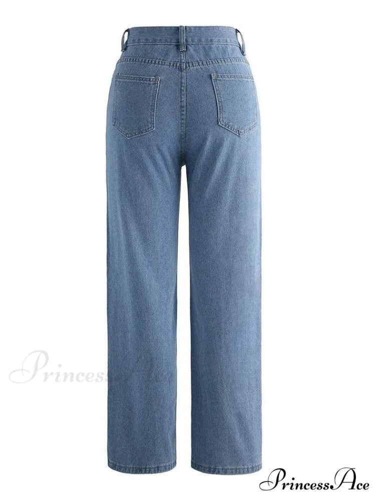 High Rise Graceful Flare Leg Pants