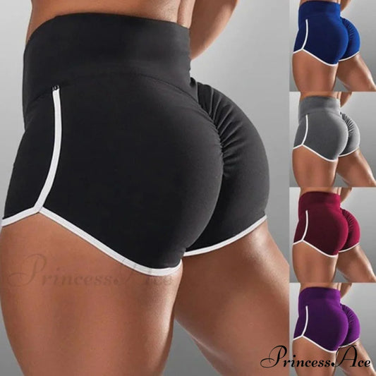 High Waist Elasticated Seamless Sport Shorts