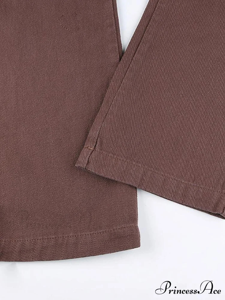 High Waist Graceful Irregular Denim Skort