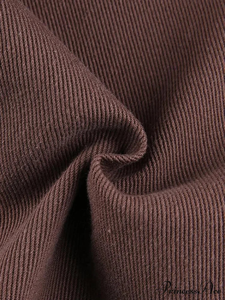 High Waist Graceful Irregular Denim Skort