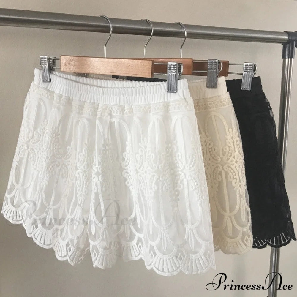 High Waist Sexy Lace Shorts