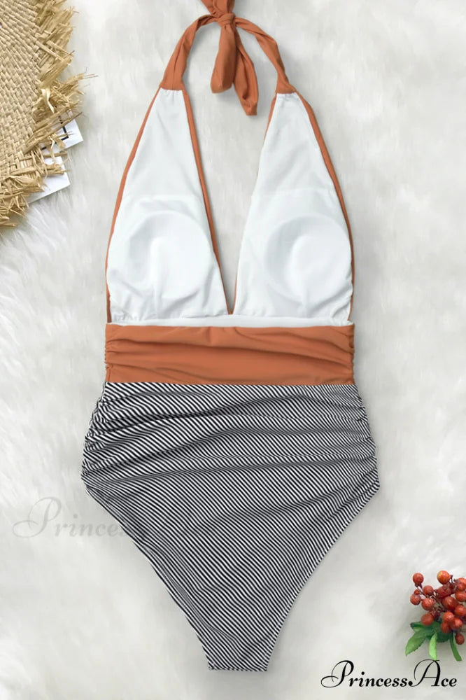 High Waist Stylish Bathing Suit S~2XL
