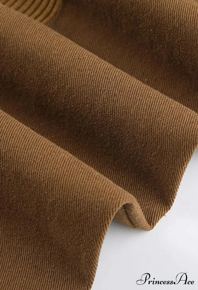 High Waist Wide Trendy Leg PU Pants