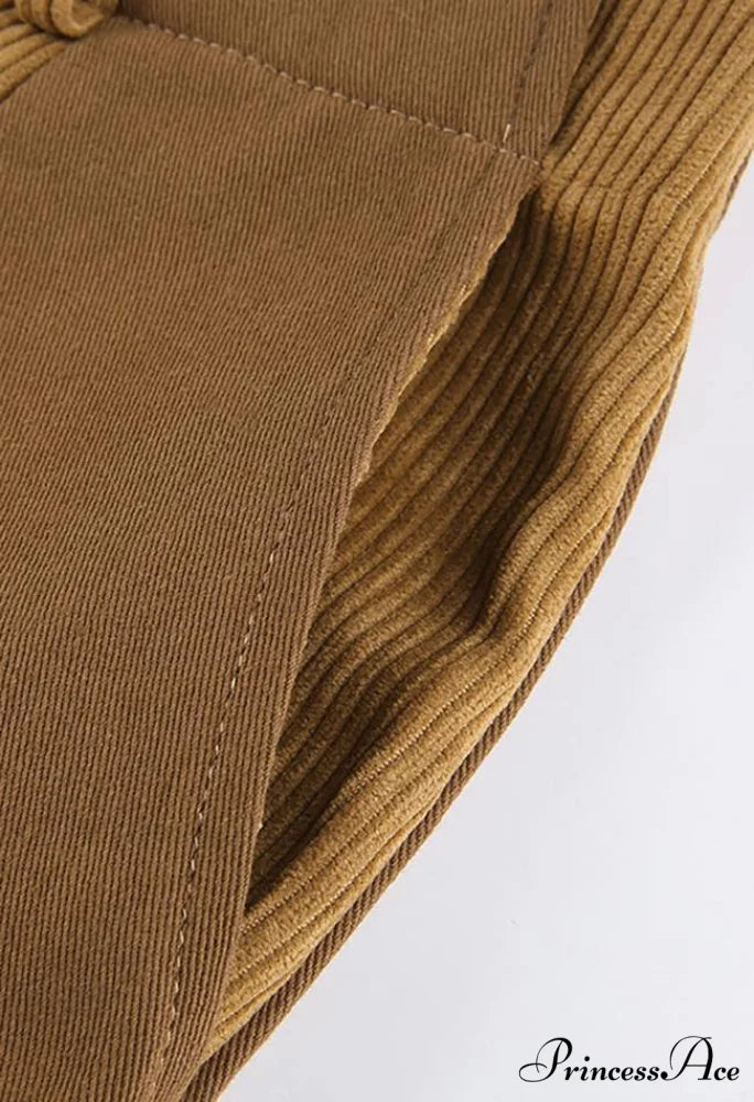 High Waist Wide Trendy Leg PU Pants