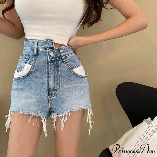 High Wiast Streetwear Sexy Shorts