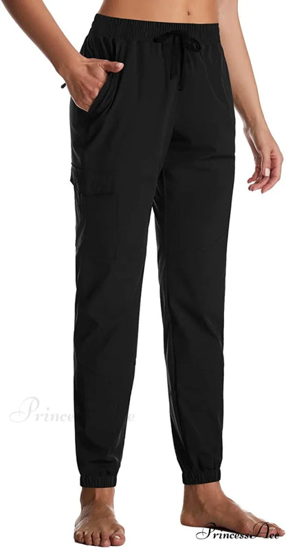 Hiking Capris Pants Outdoor Quick Dry Cargo Cropped Pants
